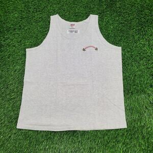 Vintage 90s Rainbow Workout Tank-Top M/L 21x26